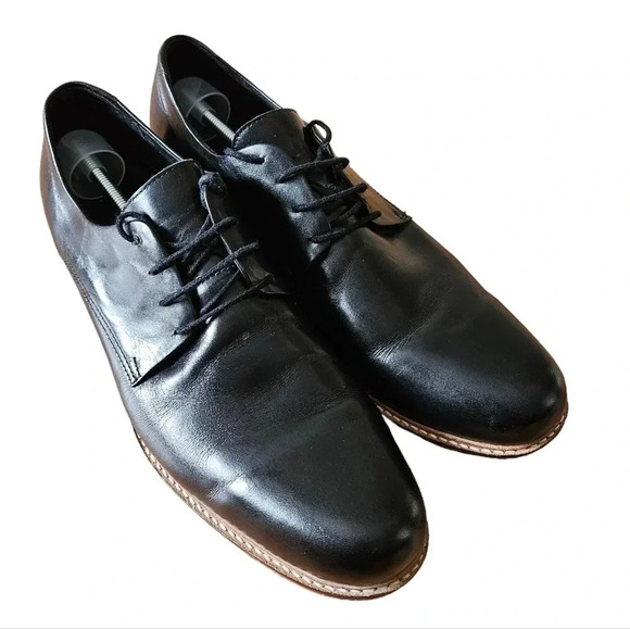 Airborn Argentinian Men's Formal Classy Leather Black Shoes Size EU 45 US 12. - Picture 12 of 13